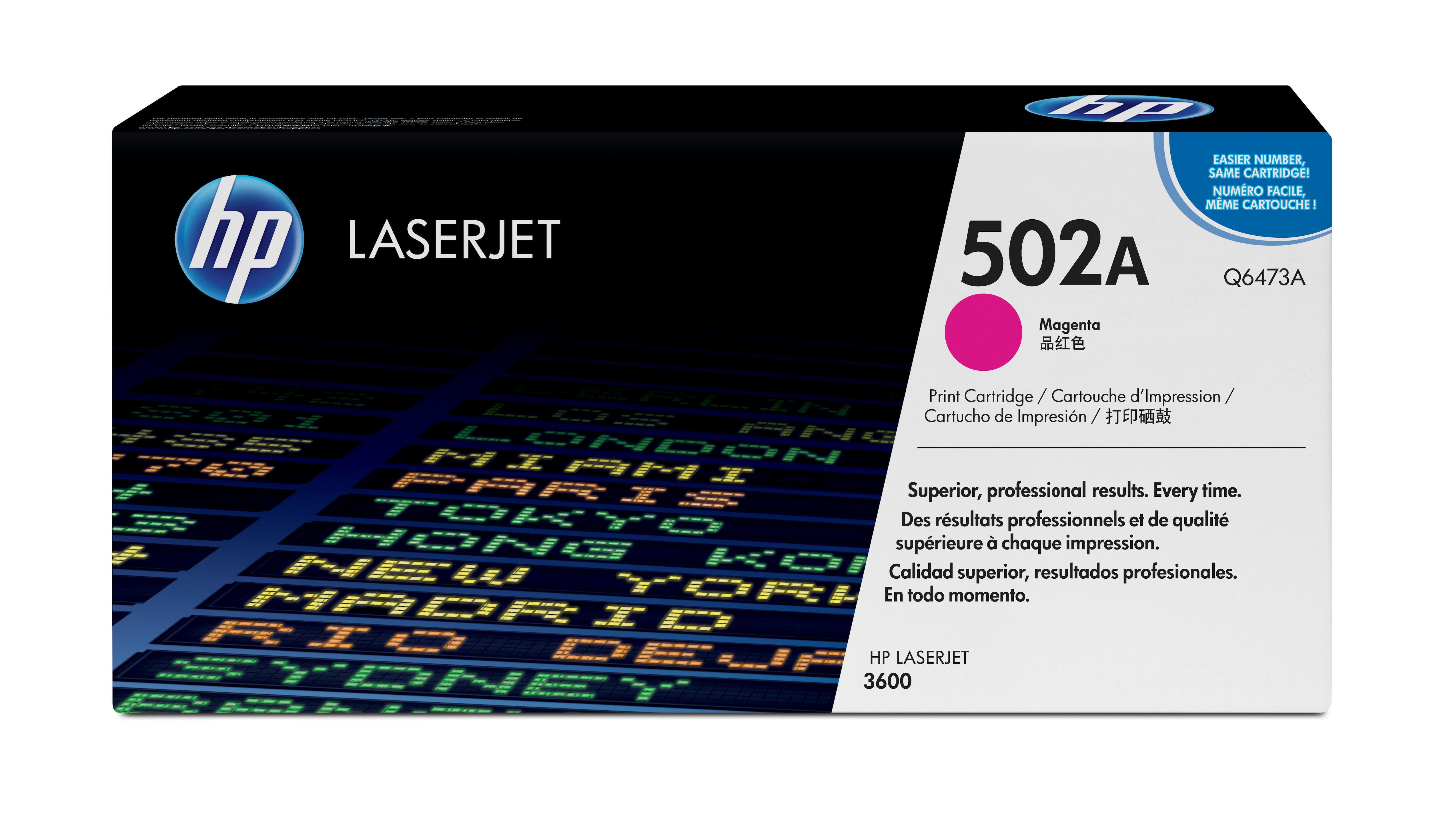 HP Cartuccia Toner originale magenta LaserJet 502A