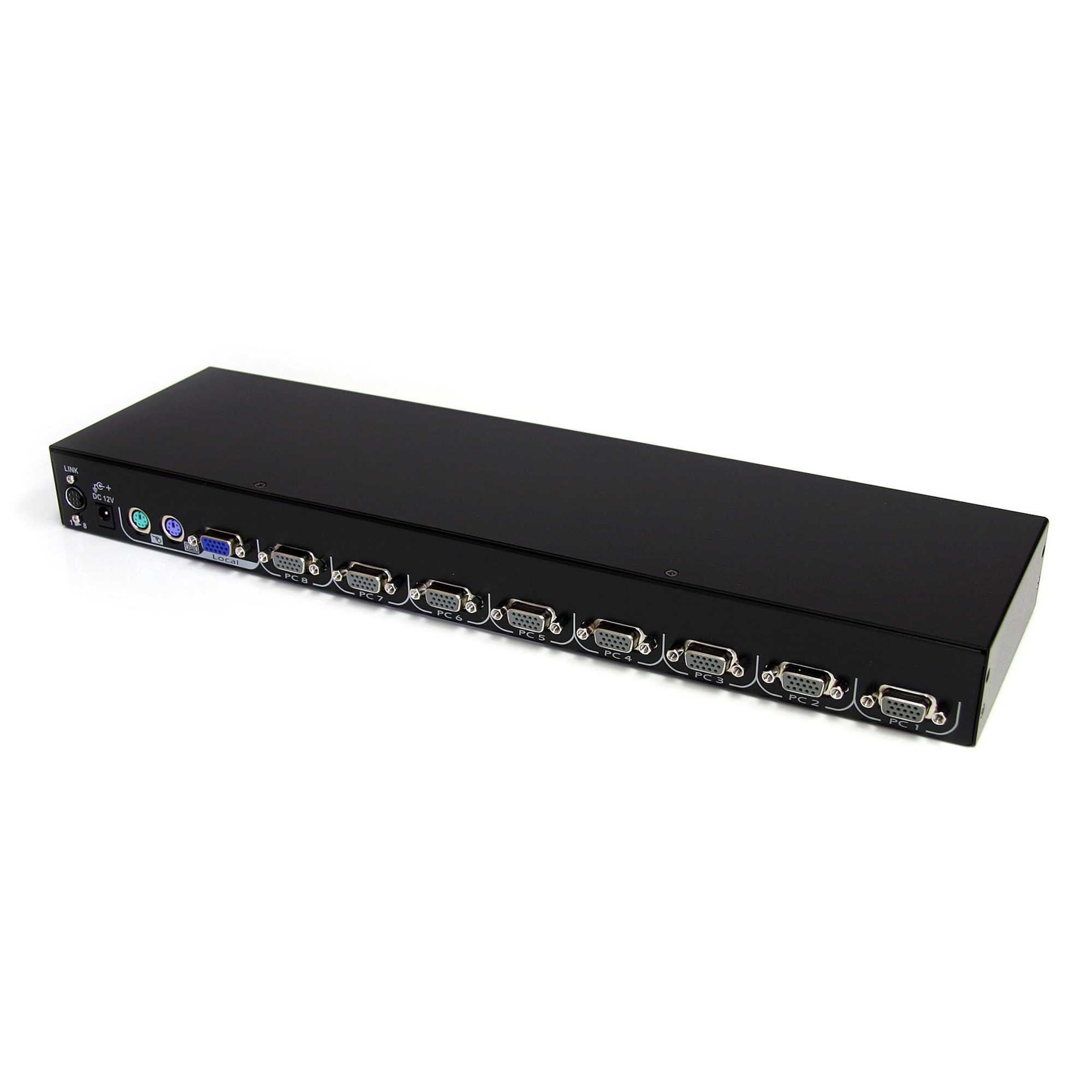 StarTech.com 8-port KVM Module for Rack-mount LCD Consoles with additional PS/2 and VGA Console (CAB831HD) - KVM switch - 8 x KVM port(s) - 1 local user - desktop - for P/N: RACKCOND1701, RACKCONS1916, RKCONS1908K, RKCONS1916K, SVUSBVGA10, SVUSBVGA6