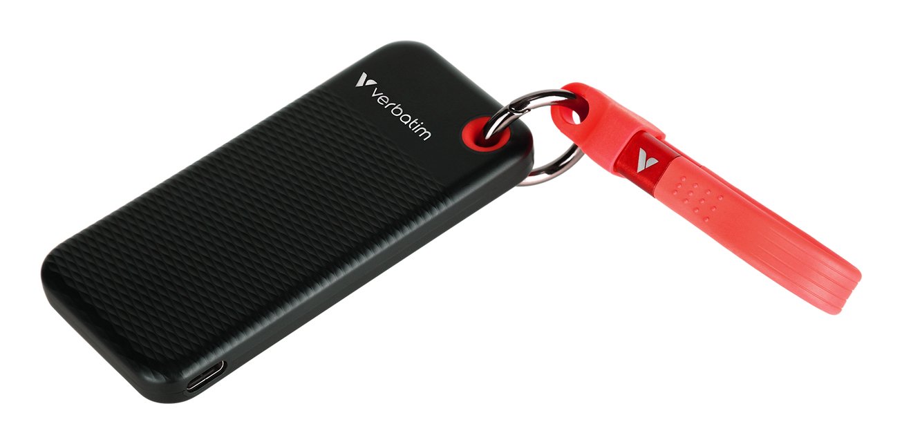Verbatim Pocket SSD USB 3.2 Gen 2 512GB Black/Red image 2