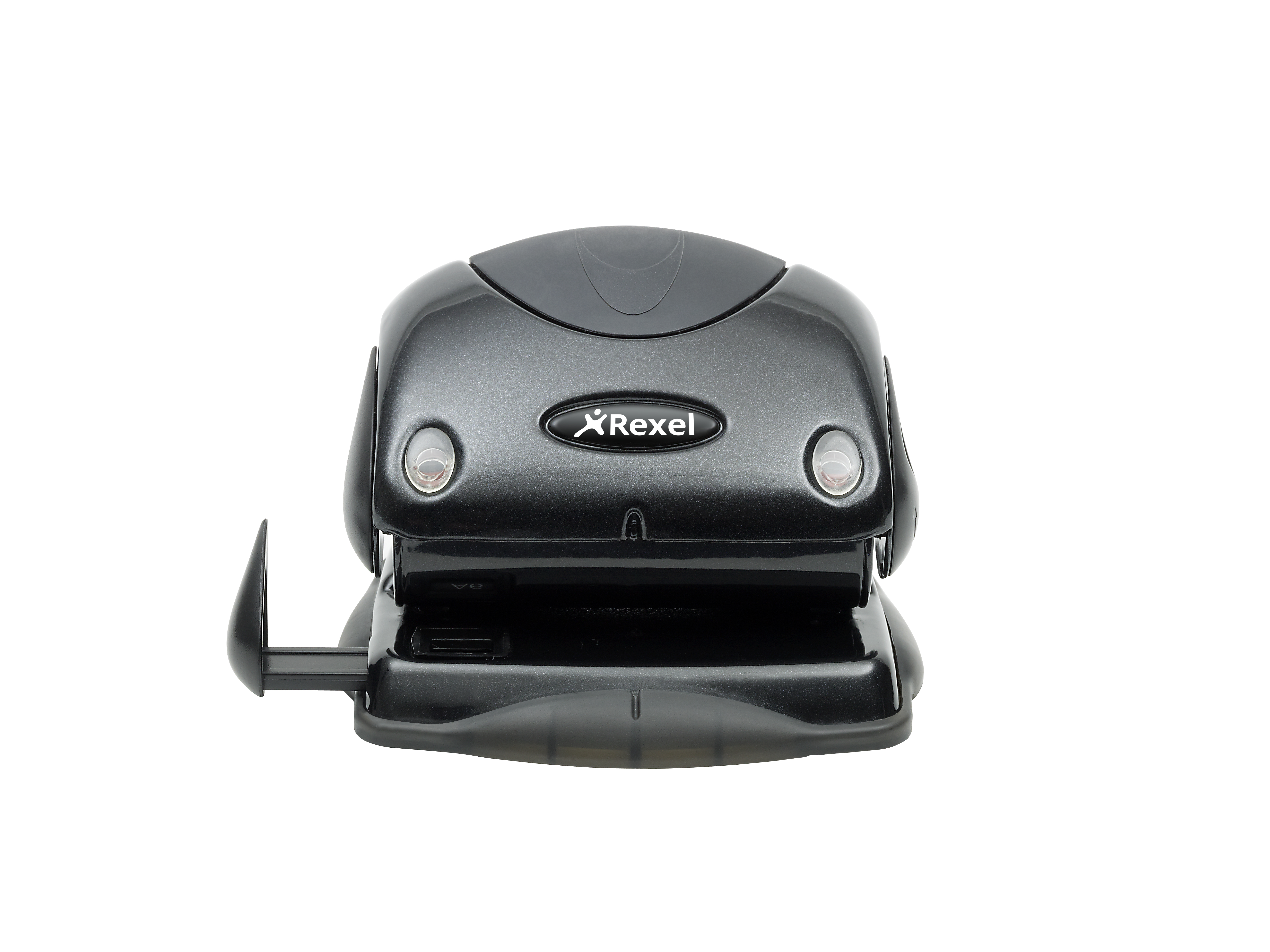 صورة Rexel Precision P215 ثاقبة ورق ثقوب مزدوجة، سعة 15 ورقة، أسود