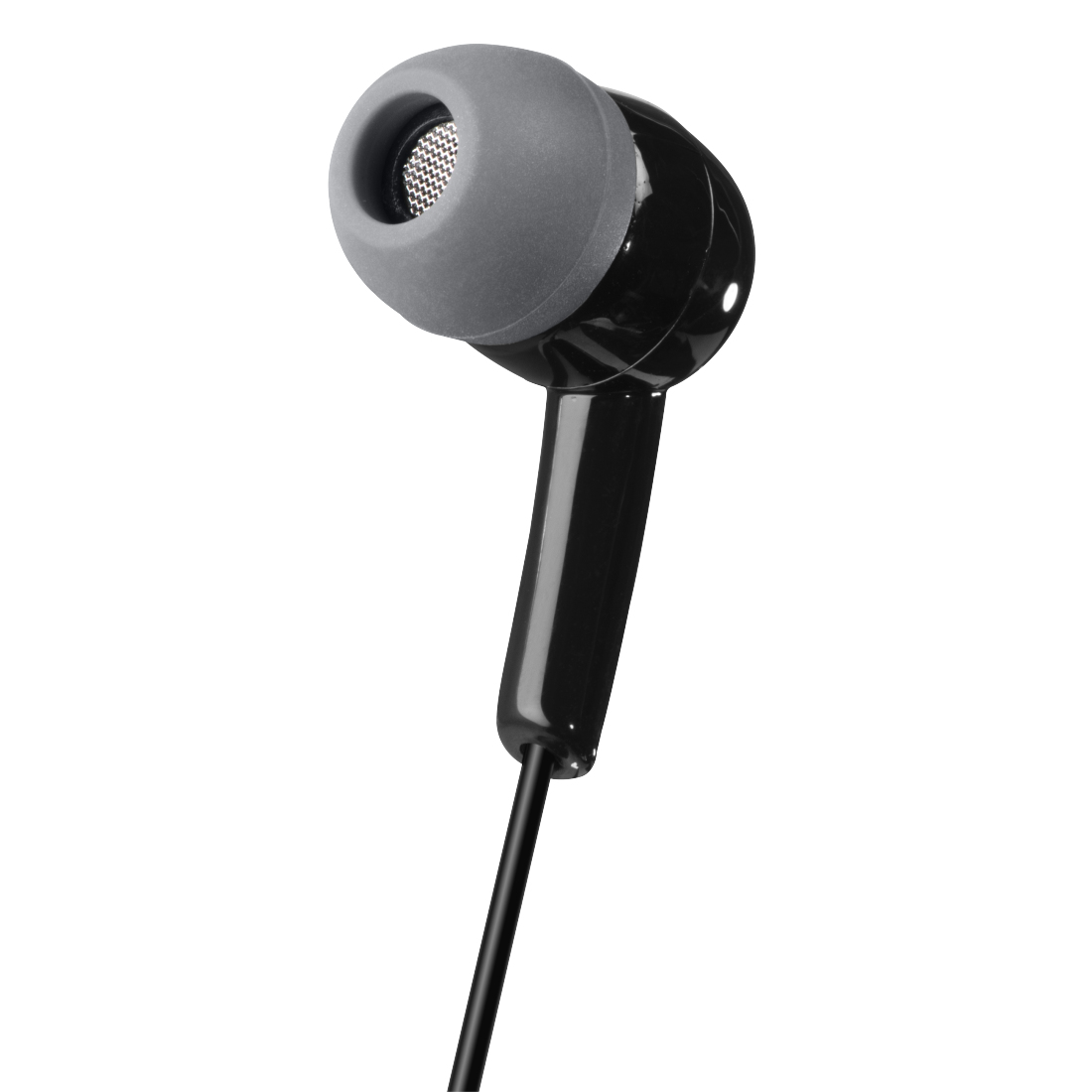 Hama Gloss Headphones Wired In-ear Music Black, Grey – image 2