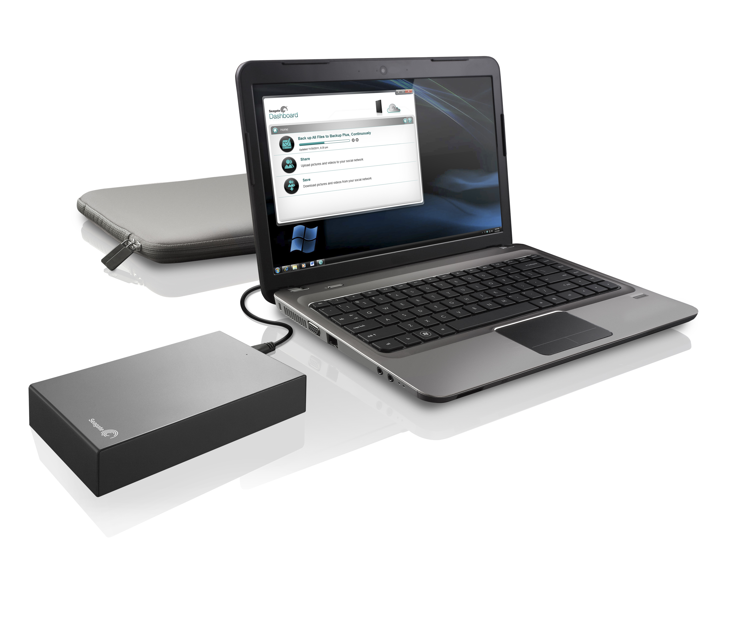 Seagate Expansion Desktop, 5TB external hard drive USB Type-A 3.2 Gen 1 (3.1 Gen 1) Black image 7