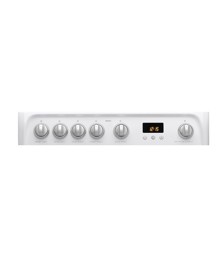 Hotpoint HUG61P cooker Freestanding cooker Natural gas Gas White – image 3