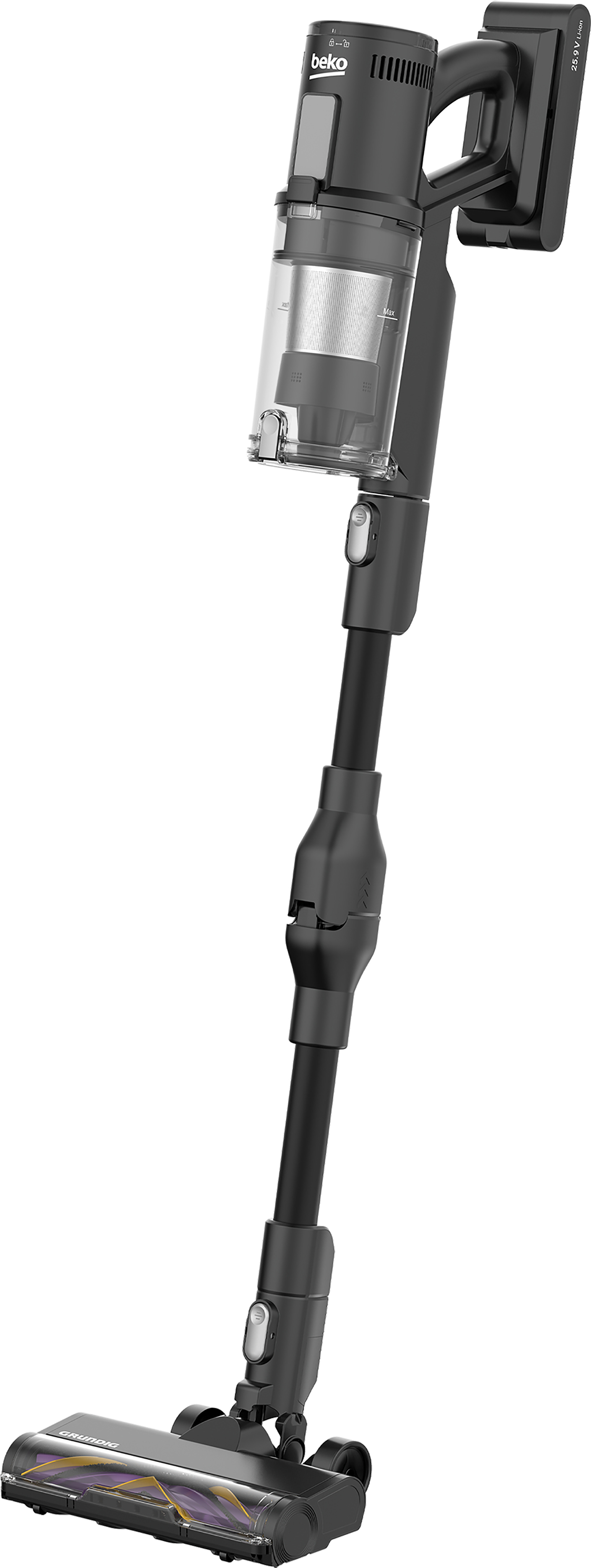 Beko VRT84625VB PowerCleanTM CyclonStormTM Cordless 2-in-1 Vacuum Cleaner with Mop – image 3