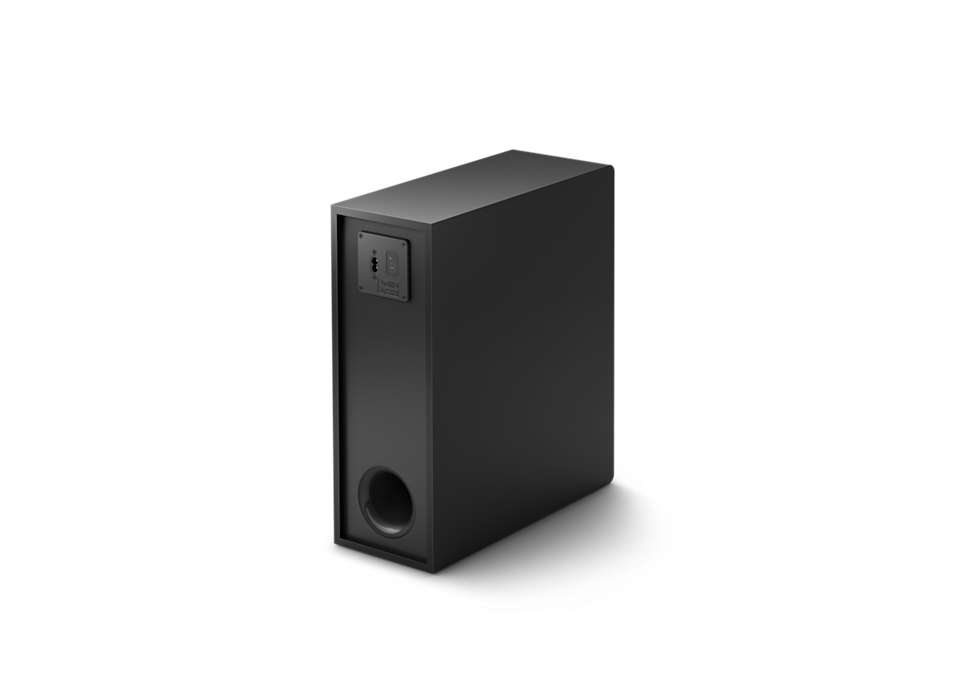 Philips TAB7207/10 soundbar speaker Black 2.1 channels – image 8