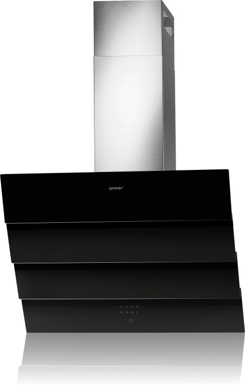 Gorenje GHV8B cooker hood Wall-mounted Black 453 m³/h