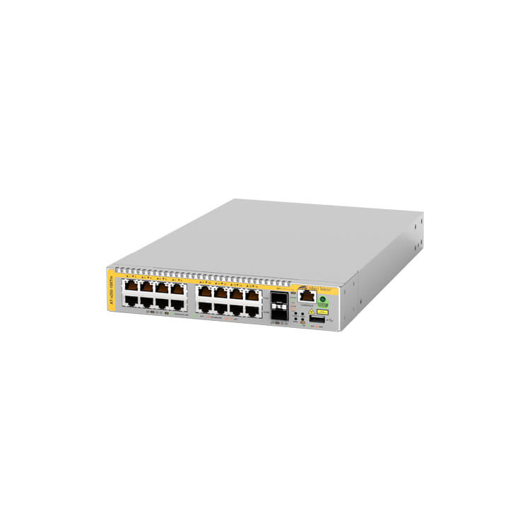 ALLIED TELESIS 10 GB L3 LITE STACKABLE SWITCH 16X100M/1/2.5/5/10G 2XSFP+ EU