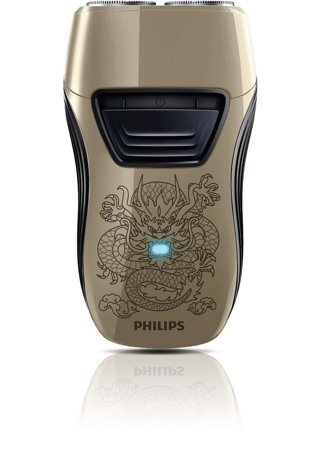 Philips PQ256/18 men's shaver Rotation shaver Brown, Gold
