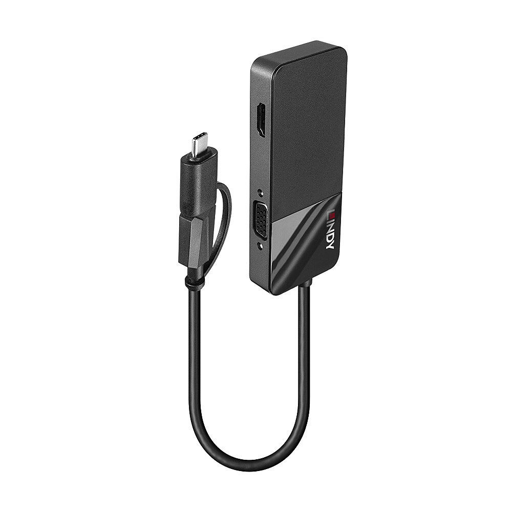 Lindy 43354 laptop dock/port replicator USB 3.2 Gen 1 (3.1 Gen 1) Type-A + Type-C Black – image 4