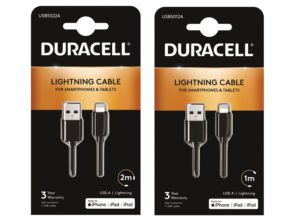 Duracell BUN0136A mobile device charger Black