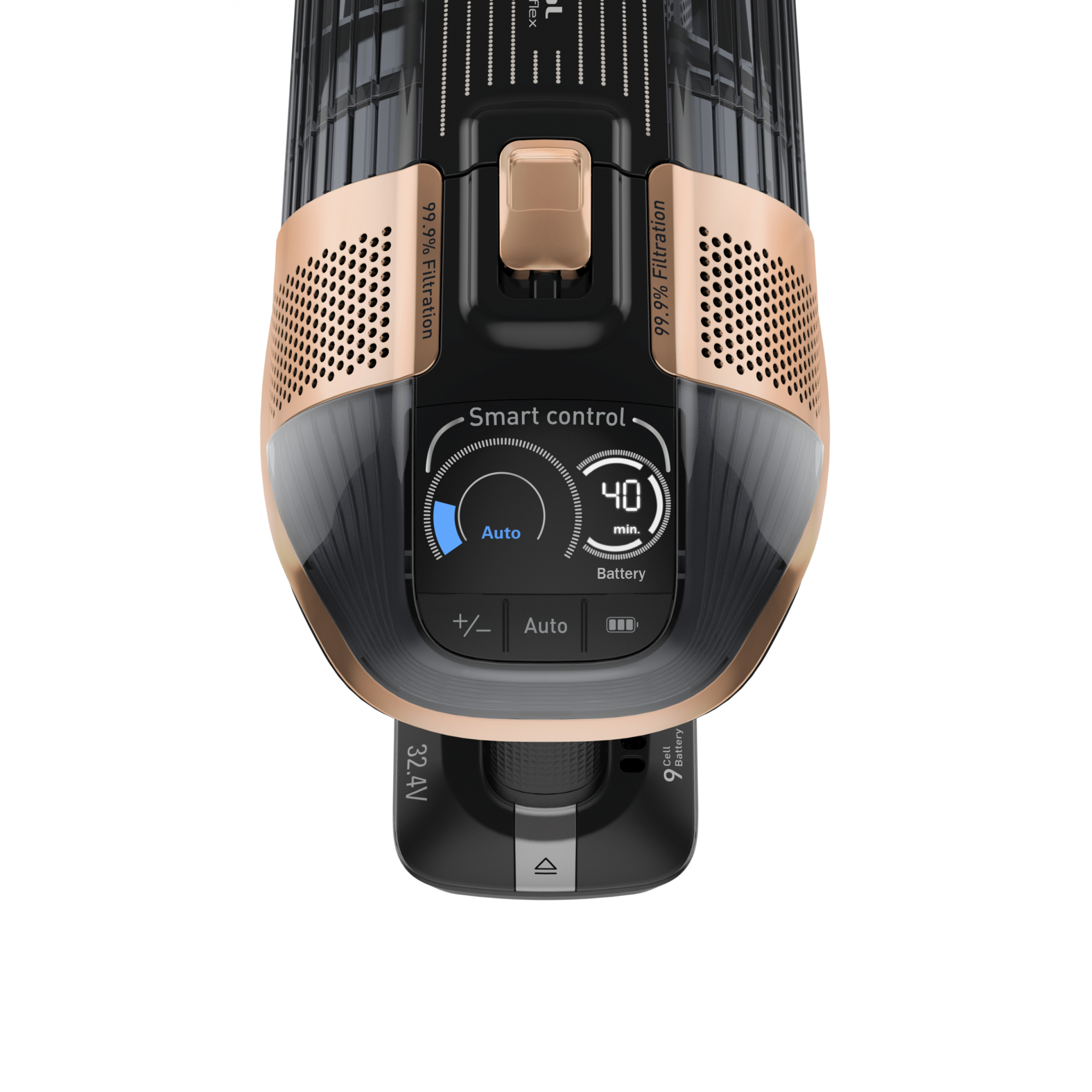 Tefal 2211401074 stick vacuum/electric broom 2-in-1 stick vacuum Battery Dry HEPA Bagless Black – image 3