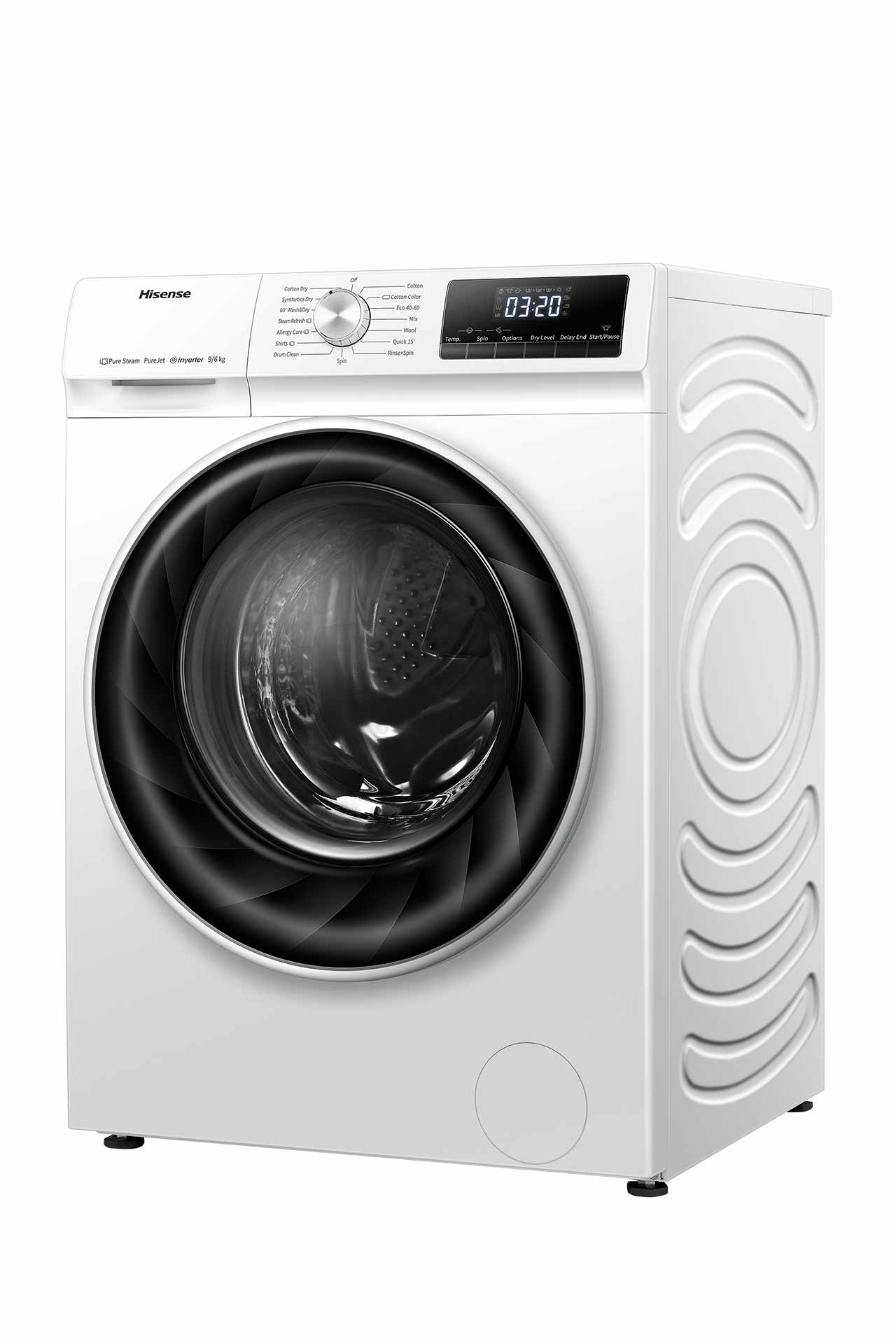 Hisense WDQY901418VJM washer dryer Freestanding Front-load White – image 3