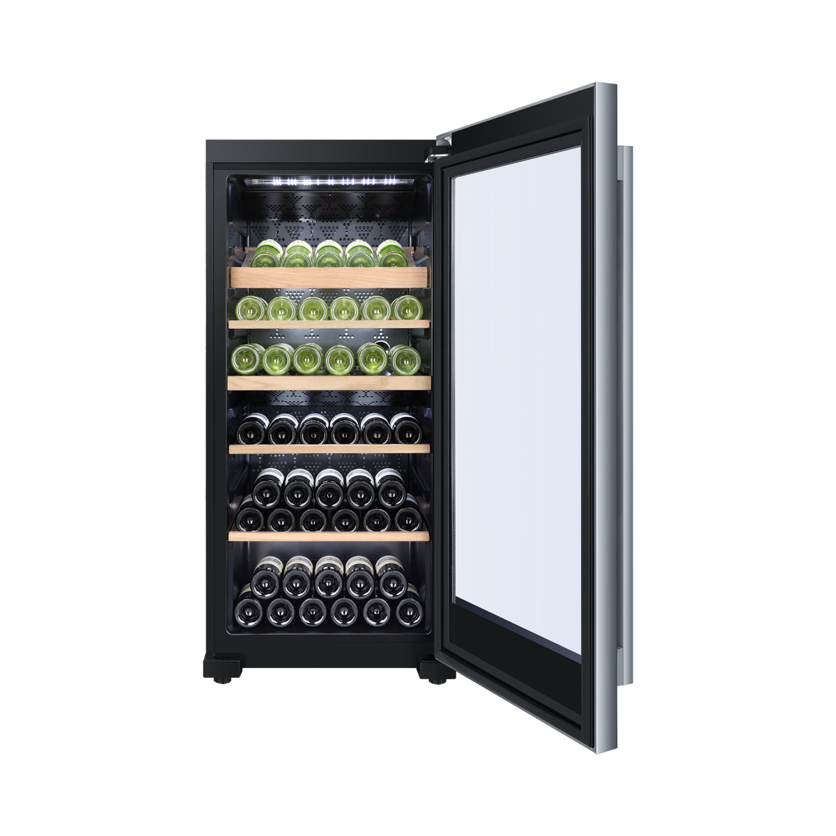 Haier WS92GDBI wine cooler Freestanding Black 92 bottle(s) – image 6