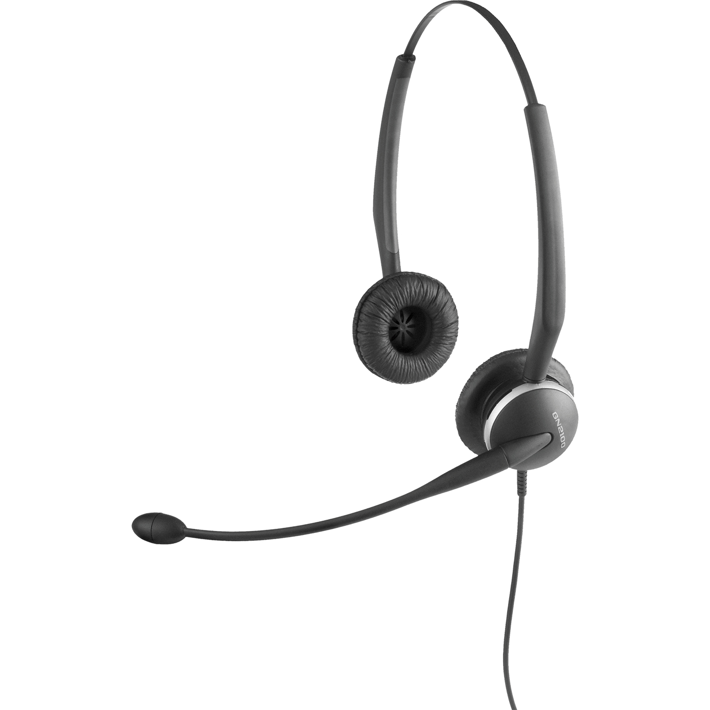 Jabra GN2100 Telecoil Headset Kabel Huvudband Kontor/callcenter Bluetooth Svart