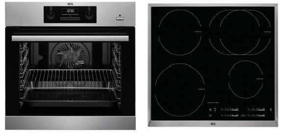 AEG BEB354 cooking appliance set Zone induction hob Electric