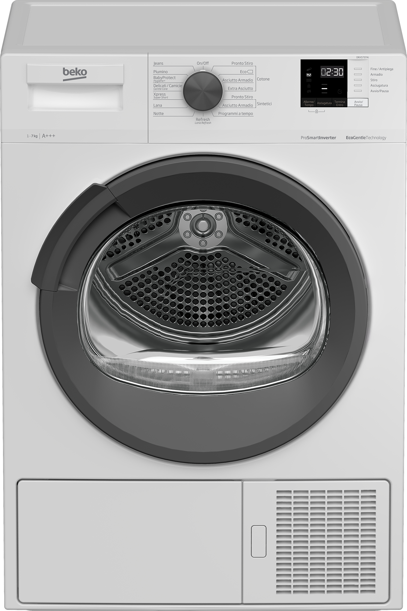 Beko DRXS737AI tumble dryer Freestanding Front-load – image 1