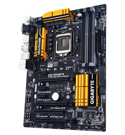 GIGABYTE GA-Z97X-UD3H motherboard Intel® Z97 LGA 1150 (Socket H3) ATX image 4