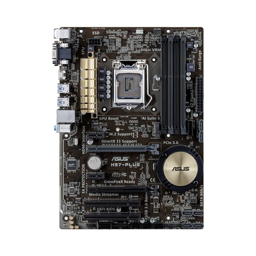 ASUS H97-Plus Intel® H97 LGA 1150 (Socket H3) ATX image 2