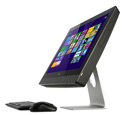 Acer Aspire 615 6102 NL Intel Pentium G G3220 58.4 cm (23″) 1920 x 1080 pixels Touchscreen All-in-One PC 6 GB DDR3-SDRAM 500 GB HDD Windows 8.1 Black, Silver image 3