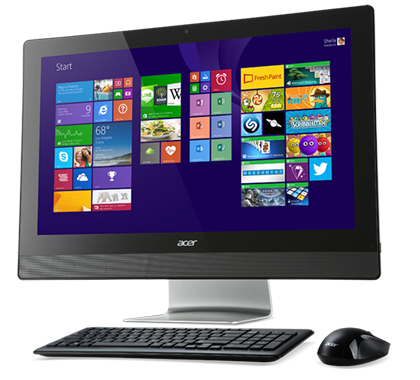 Acer Aspire Z3-615 Intel® Core™ i5 i5-4460T 58.4 cm (23″) 1920 x 1080 pixels Touchscreen All-in-One PC 4 GB DDR3-SDRAM 1 TB HDD Windows 8.1 Black image 3