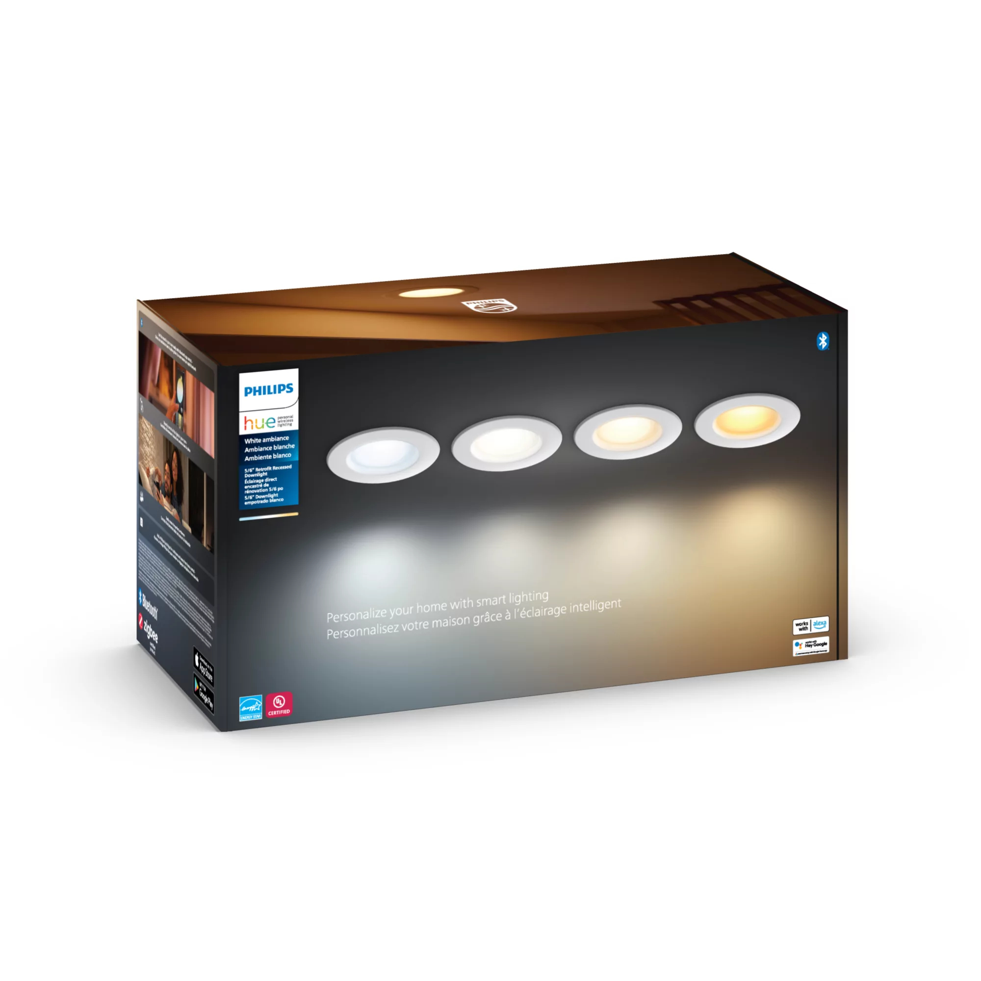 Philips by Signify Philips Hue White ambience 046677578701 smart lighting Smart lighting spot Bluetooth/Zigbee – image 4