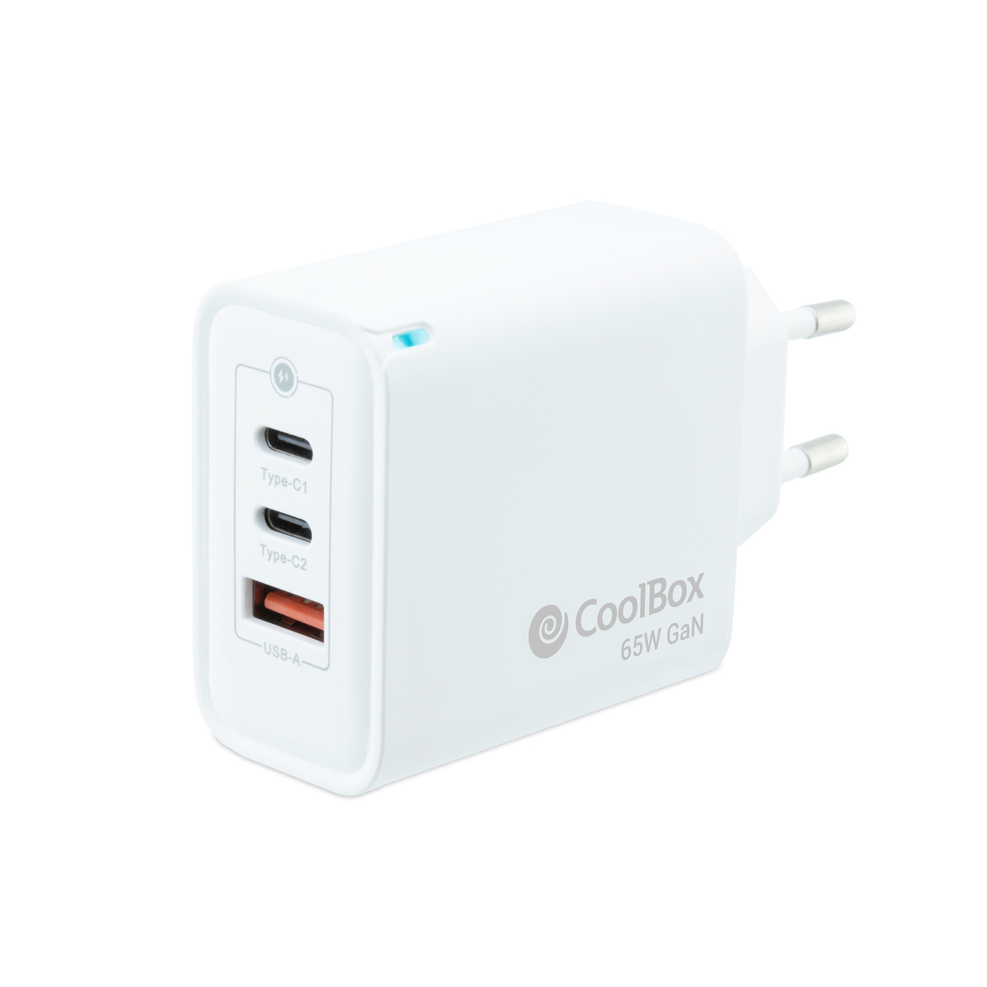 CoolBox COO-CUP-65CCA mobile device charger Universal White AC Indoor – image 1