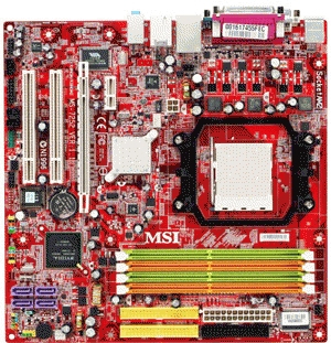 MSI K9NBPM2-FID motherboard Socket AM2 micro ATX – image 2