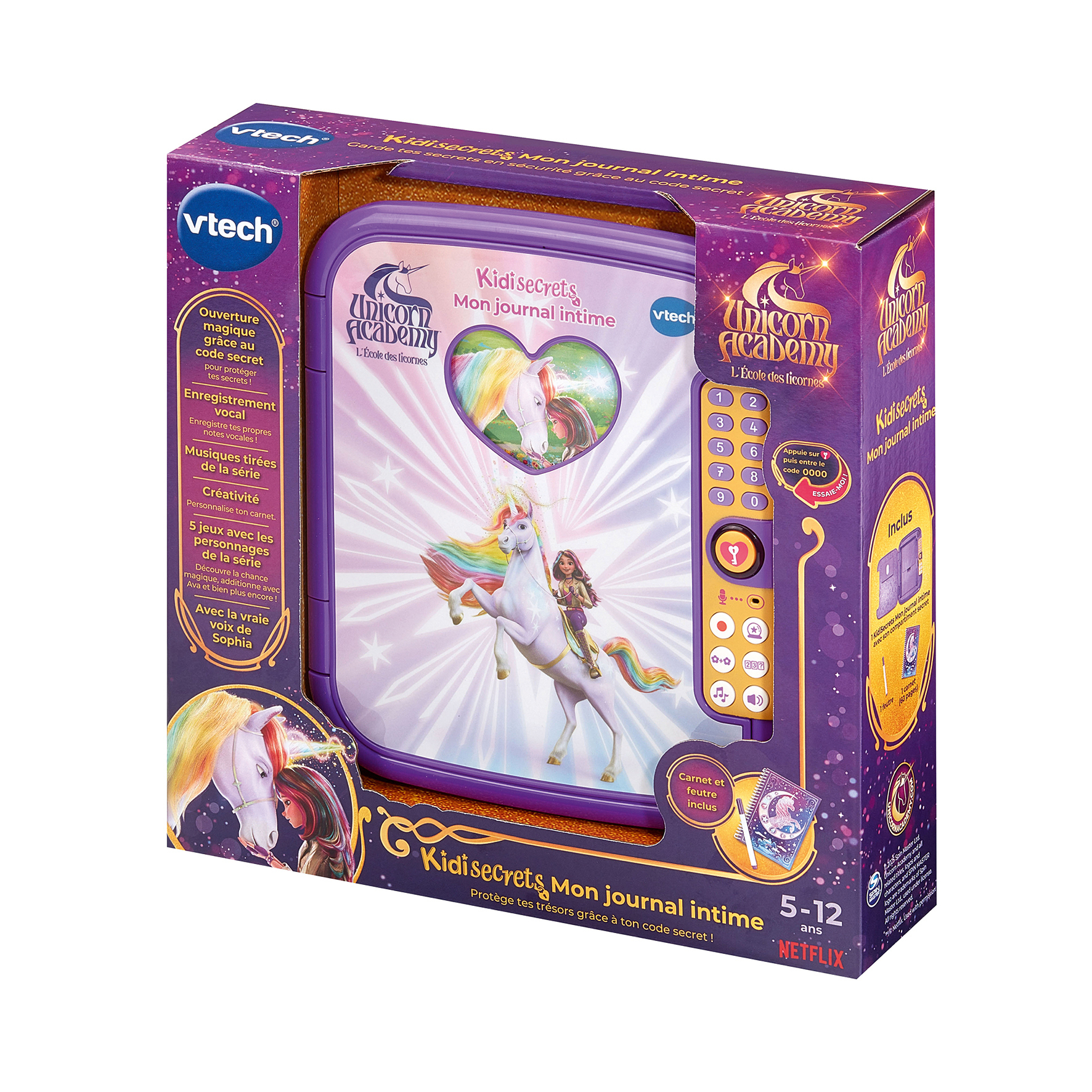 VTech L'ÉCOLE DES LICORNES - KIDISECRETS, MON JOURNAL INTIME – image 6