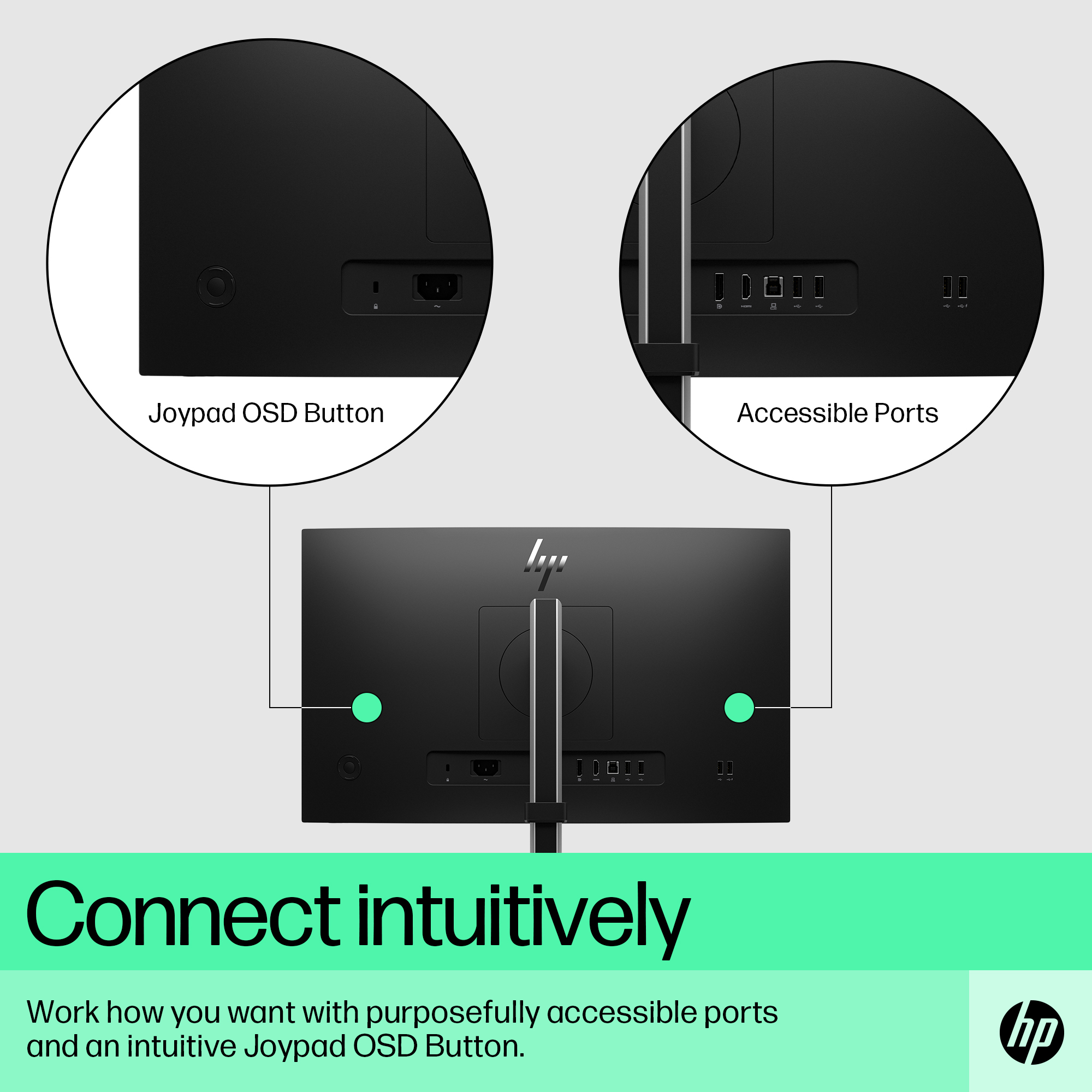 HP E-Series E22 G5 FHD Monitor. Display diagonal: 54.6 cm (21.5"), HD type: Full HD, Display technology: LCD, Display surf