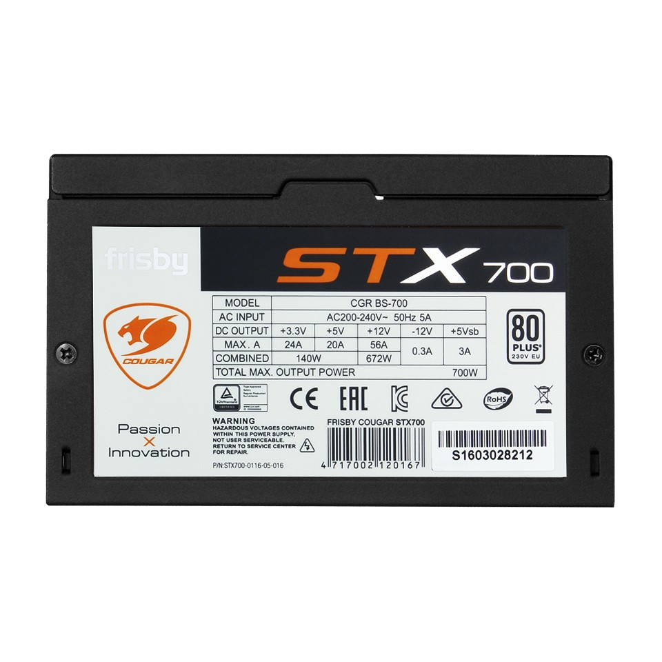 COUGAR STX700 power supply unit – image 4