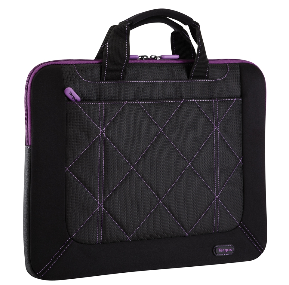Targus TSS57401US laptop case 40.6 cm (16") Ladies case Black, Purple