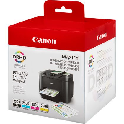 Canon 9290B005 ink cartridge 4 pc(s) Original Black, Cyan, Magenta, Yellow