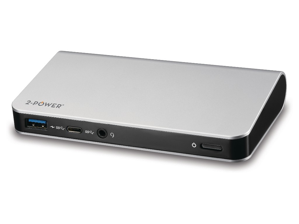 2-Power USB Type-C Docking Station + PD & MST – image 1