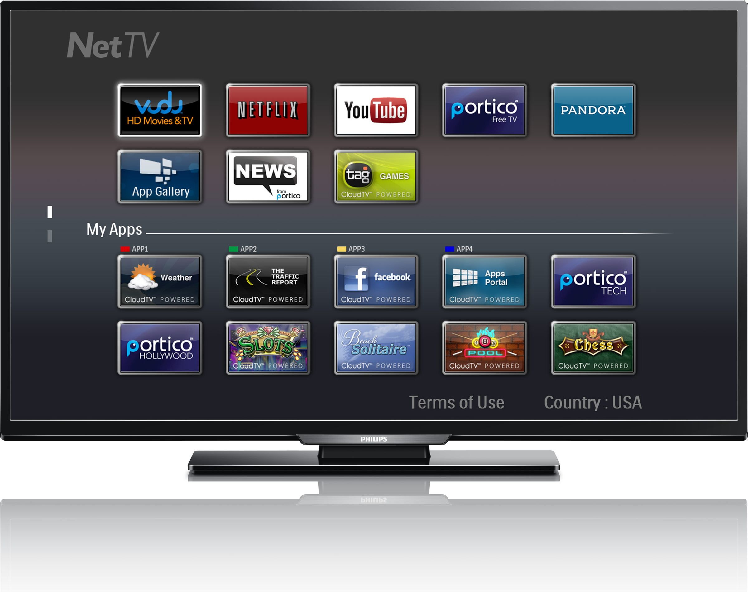 Philips 55PFL4609/F7 TV – image 2