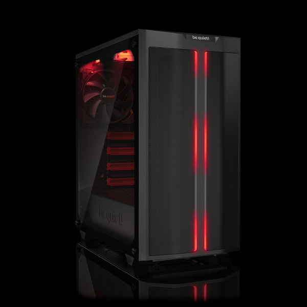 be quiet! Pure Base 500DX Midi Tower Black, Red image 2