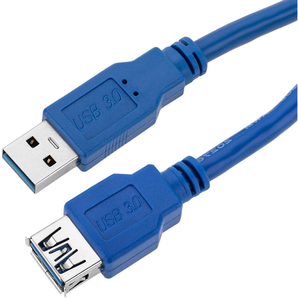 Techly Cavo Prolunga USB 3.0 A maschio/A femmina 2m Blu (ICOC U3-AA-20-EX)