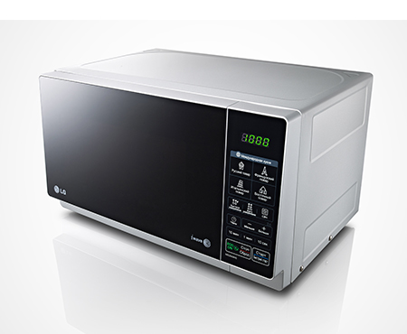 LG MS2043HS microwave Black, Silver Countertop – image 2