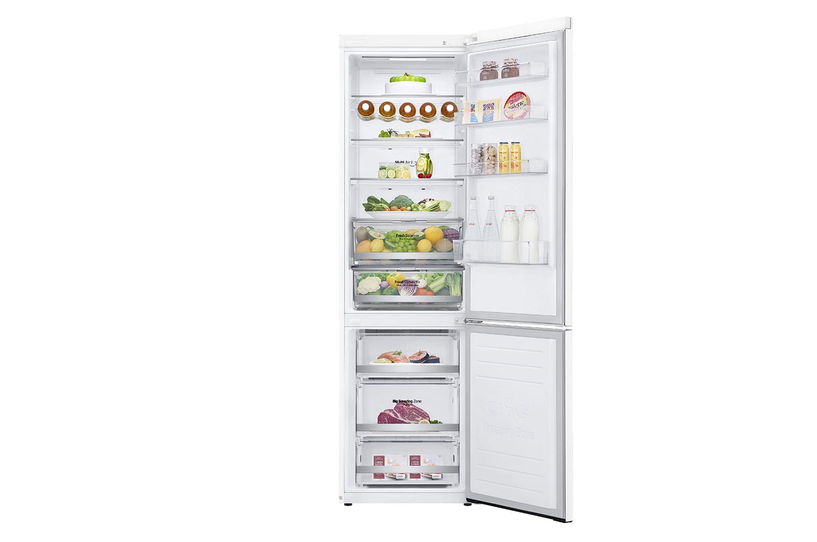 LG GBB72SWDGN fridge-freezer Freestanding – image 2