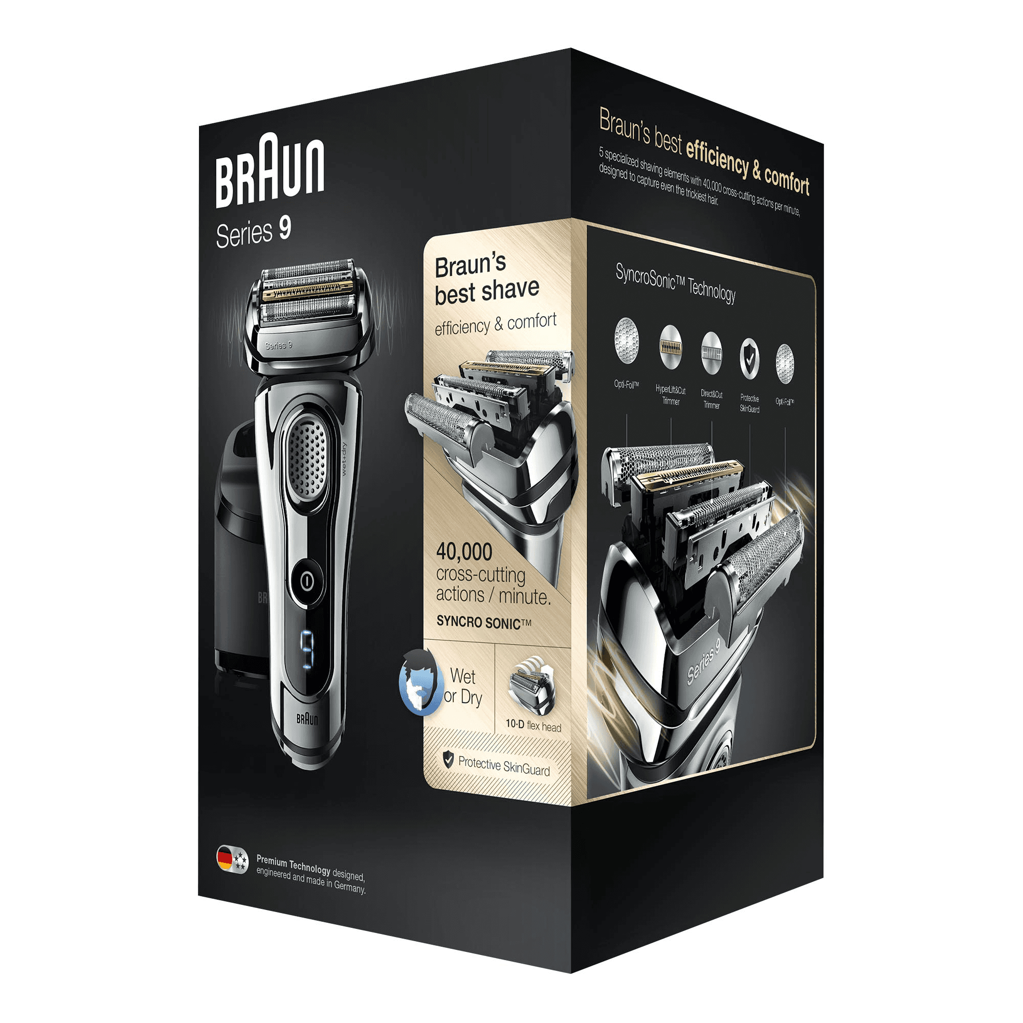 Braun 81579985 men's shaver Foil shaver Trimmer Chrome – image 5