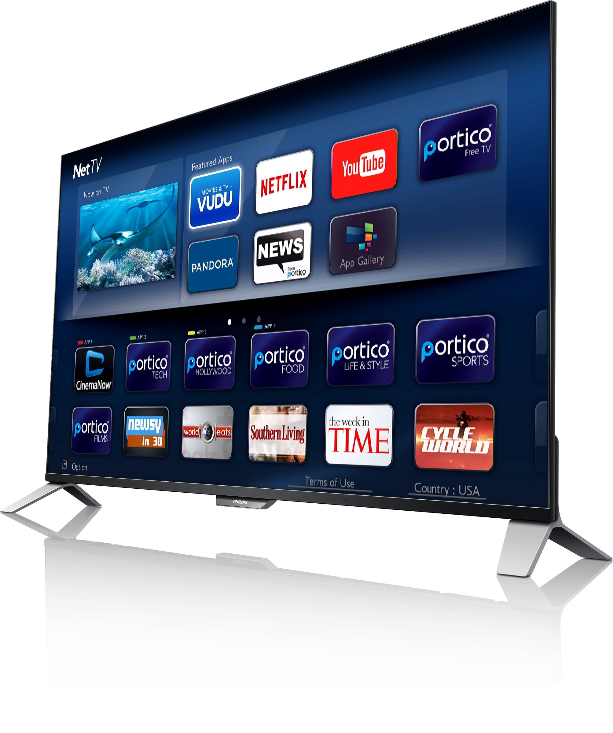 Philips 7000 series 55PFL7900/F7 TV