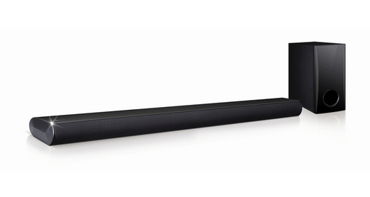 LG LAS350B soundbar speaker Black 2.1 channels – image 2