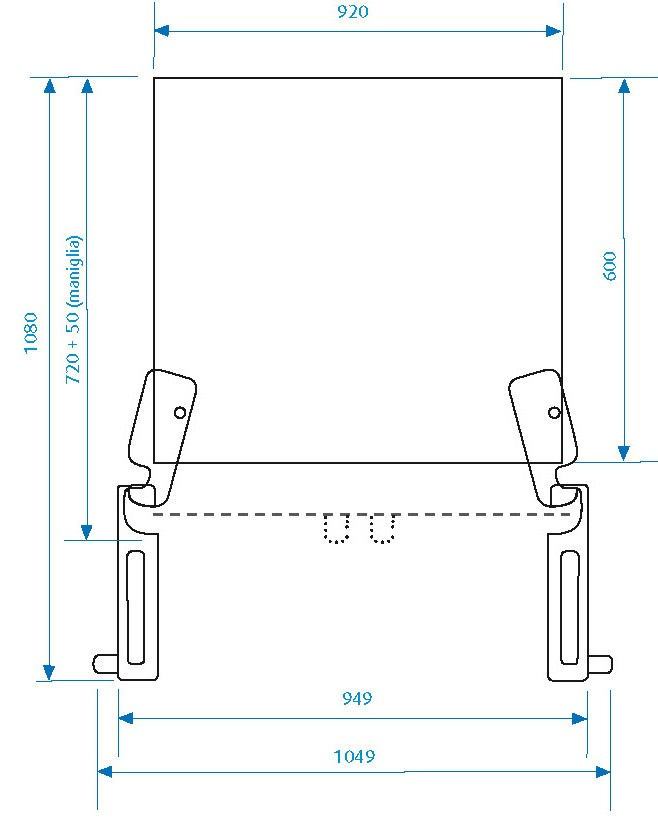 Beko GNE114612X side-by-side refrigerator Freestanding – image 3