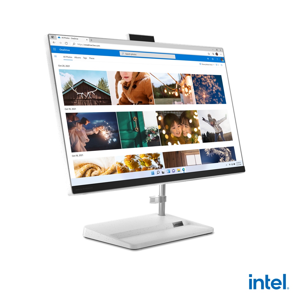 Lenovo IdeaCentre 3 Intel® Core™ i3 i3-1215U 60.5 cm (23.8″) 1920 x 1080 pixels All-in-One PC 8 GB DDR4-SDRAM 512 GB SSD Windows 11 Home Wi-Fi 6 (802.11ax) White image 8