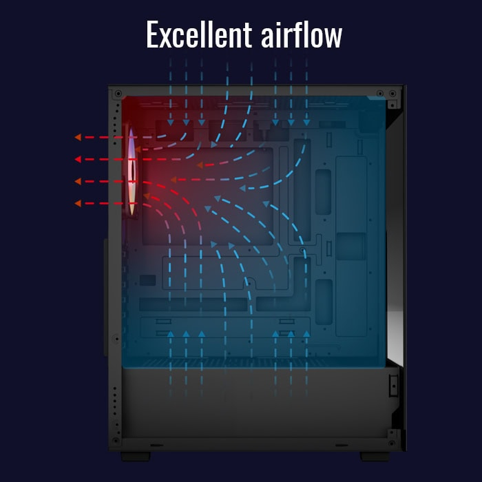 Aerocool Pivot-G-BK-v1 Midi Tower Black – image 9