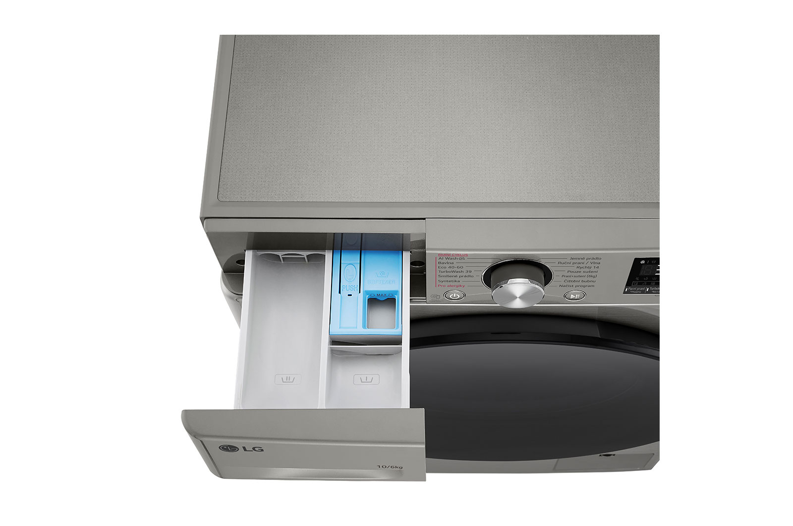 LG FCR7A06PG washer dryer Freestanding Front-load Silver – image 7