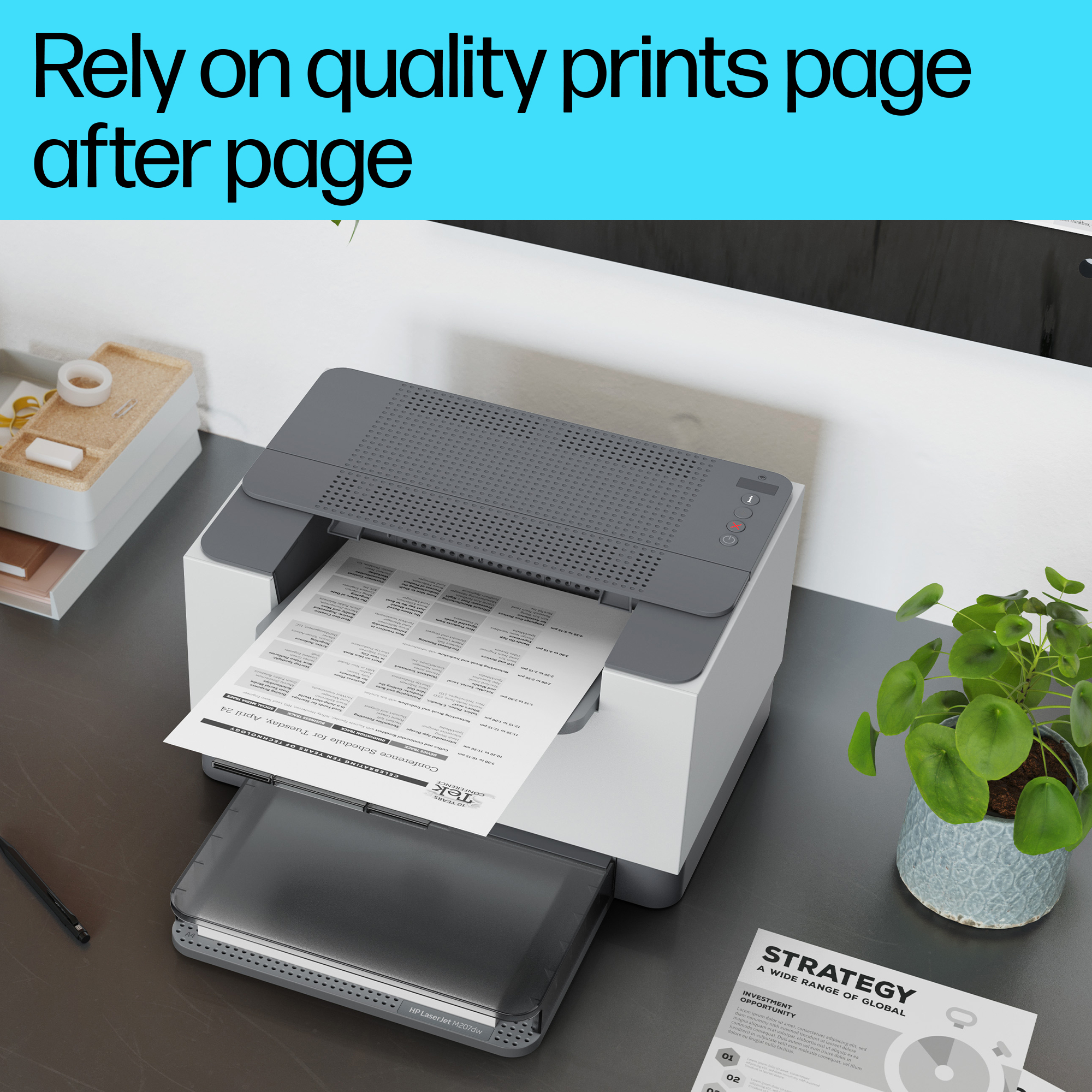 HP LaserJet M207dw Printer – image 9