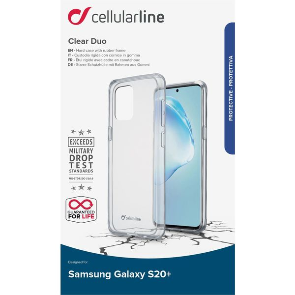 Cellularline Clear Duo - Galaxy S20+ – image 4
