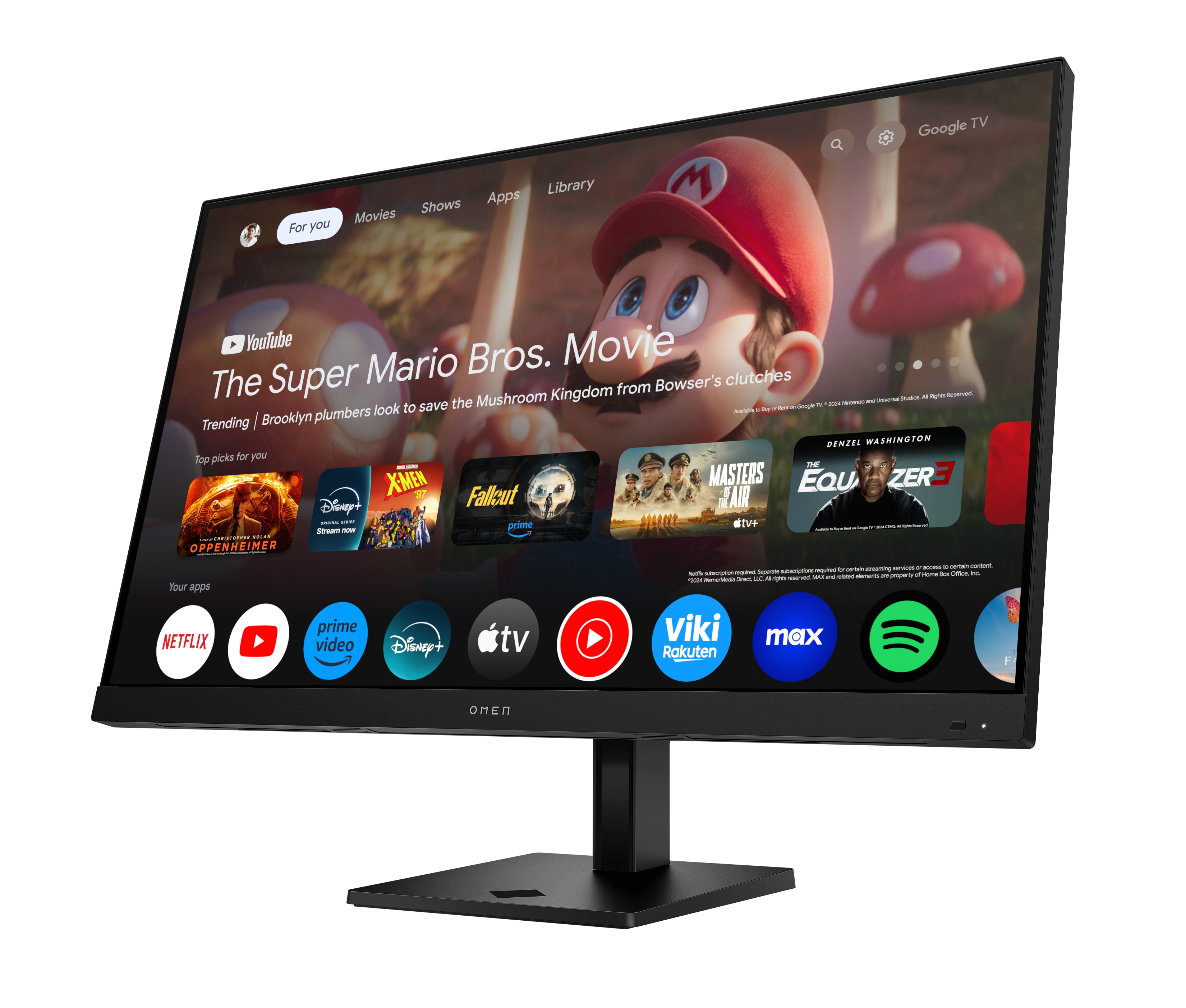 OMEN by HP 31.5 inch UHD 144Hz Smart Gaming Monitor – OMEN 32x image 6