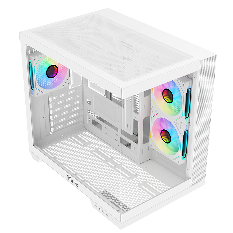 itek DARK CAVE DS Tower White image 8