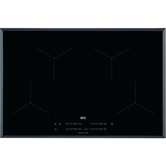 AEG IKB84431FB Black Built-in Zone induction hob 4 zone(s)